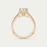 Della | Marquise Diamond Cathedral Ring