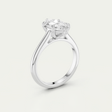 Della | Marquise Diamond Cathedral Ring