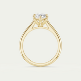 Della | Marquise Diamond Cathedral Ring