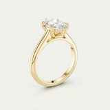 Della | Marquise Diamond Cathedral Ring