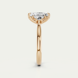 Elle | Radiant & Trapezoid Diamond Trilogy Ring