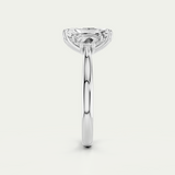 Elle | Radiant & Trapezoid Diamond Trilogy Ring