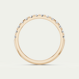 Isla | Round Diamond Pavé Band