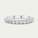 Isla | Round Diamond Pavé Band