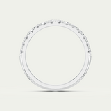 Isla | Round Diamond Pavé Band