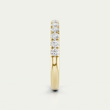Isla | Round Diamond Pavé Band