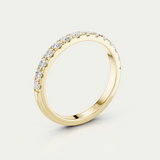 Isla | Round Diamond Pavé Band