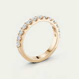 Noa | Round Brilliant Cut Diamond Band