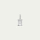 0.50ct Emerald Diamond Pendant