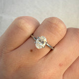 Oval | 1.00ct | D VS2 | IGI Certified