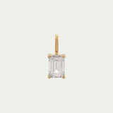 1.00ct Emerald Diamond Pendant