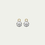 1.00ct Round Diamond Drop Hoops