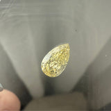 Pear | 1.06ct | Fancy Intense Yellow VS1 | IGI Certified