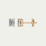 Emerald Classic Diamond Stud