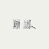 Emerald Classic Diamond Stud