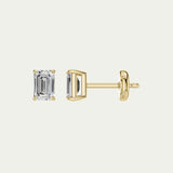 Emerald Classic Diamond Stud