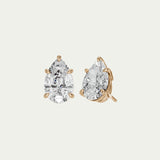 Pear Classic Diamond Stud