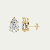 Pear Classic Diamond Stud