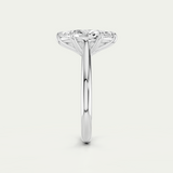 Della | Marquise Diamond Cathedral Ring