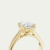 Della | Marquise Diamond Cathedral Ring