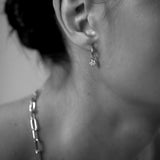 1.00ct Round Diamond Drop Hoops