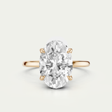 Kaia | Oval Diamond Solitaire Ring