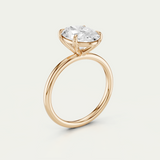 Kaia | Oval Diamond Solitaire Ring