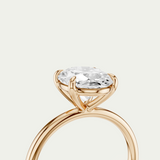 Kaia | Oval Diamond Solitaire Ring