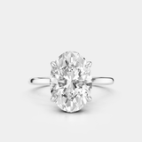 Kaia | Oval Diamond Solitaire Ring