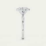 Kaia | Oval Diamond Solitaire Ring