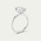 Kaia | Oval Diamond Solitaire Ring