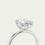 Kaia | Oval Diamond Solitaire Ring