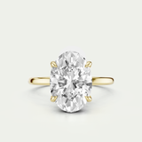 Kaia | Oval Diamond Solitaire Ring