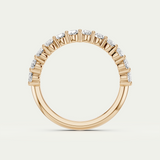 Lenni | Oval Diamond Band