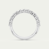 Lenni | Oval Diamond Band