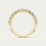 Lenni | Oval Diamond Band
