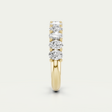 Lenni | Oval Diamond Band
