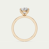Lia | Antique Cushion Diamond Ring