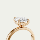Lia | Antique Cushion Diamond Ring