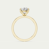 Lia | Antique Cushion Diamond Ring