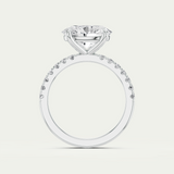 Myra | East West Oval Diamond Set Band Ring