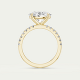 Myra | East West Oval Diamond Set Band Ring