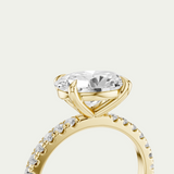 Myra | East West Oval Diamond Set Band Ring