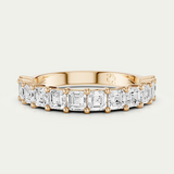 Remy | Asscher Diamond Band