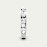 River | Oval Diamond Inlay Band