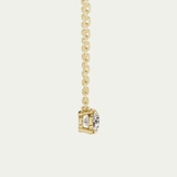 Round Diamond Solitaire Necklace
