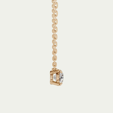 Round Diamond Solitaire Necklace