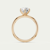 Sage | Round Diamond Solitaire Ring