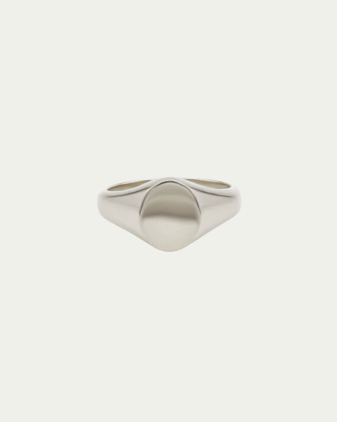 Bold Oval Signet Ring