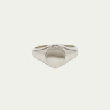 Bold Oval Signet Ring